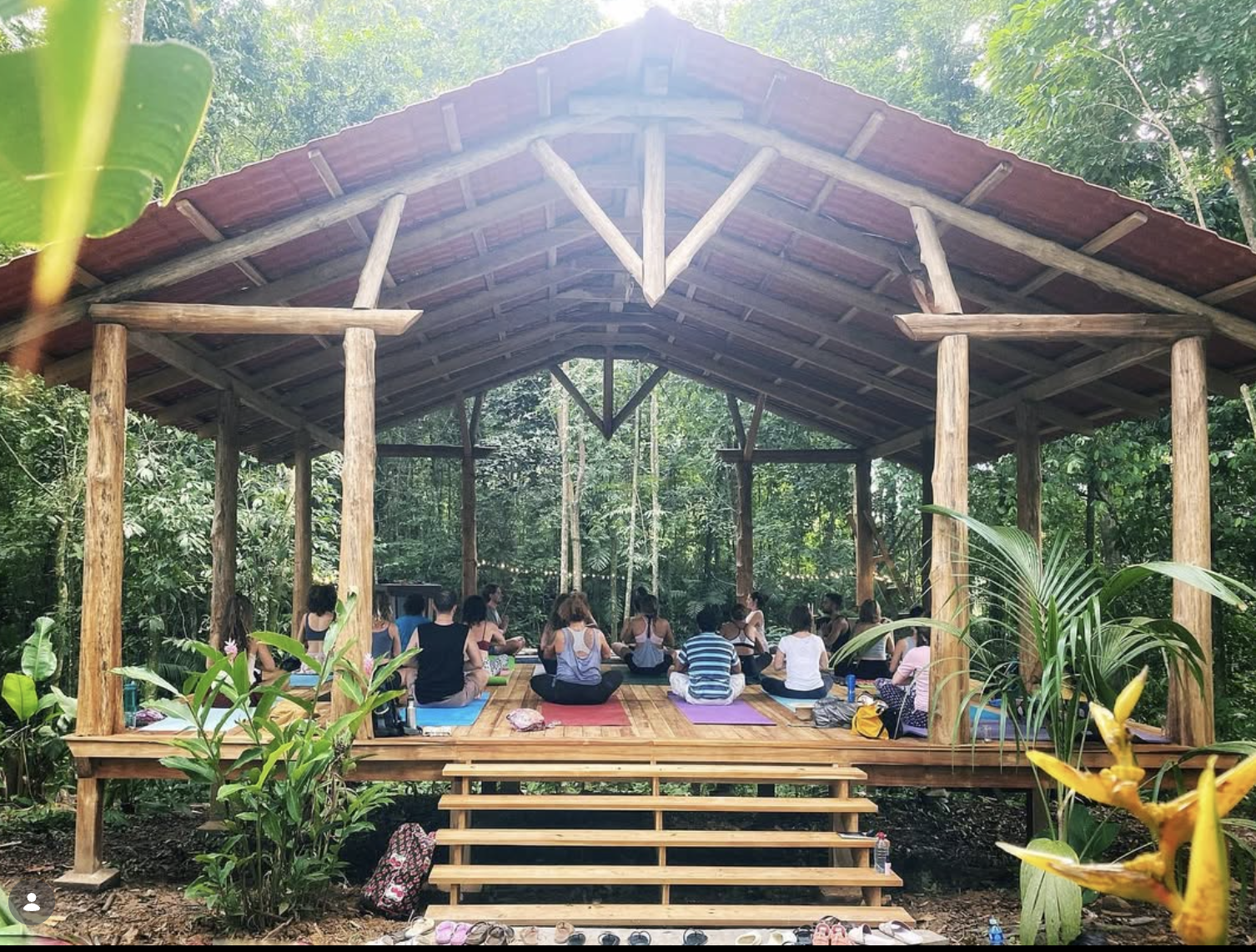 mekayoga retreat in the beautiful beachfront jungle of Boca del Toro Panama