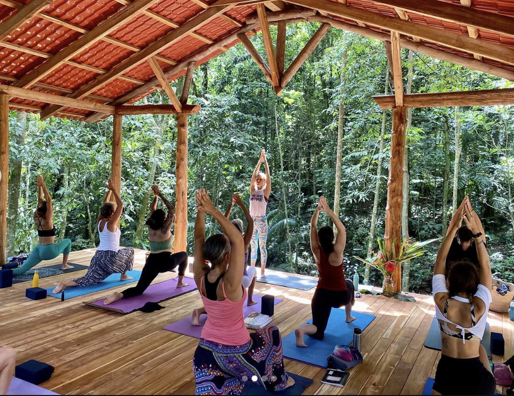 small group mekayoga retreat experience in nature