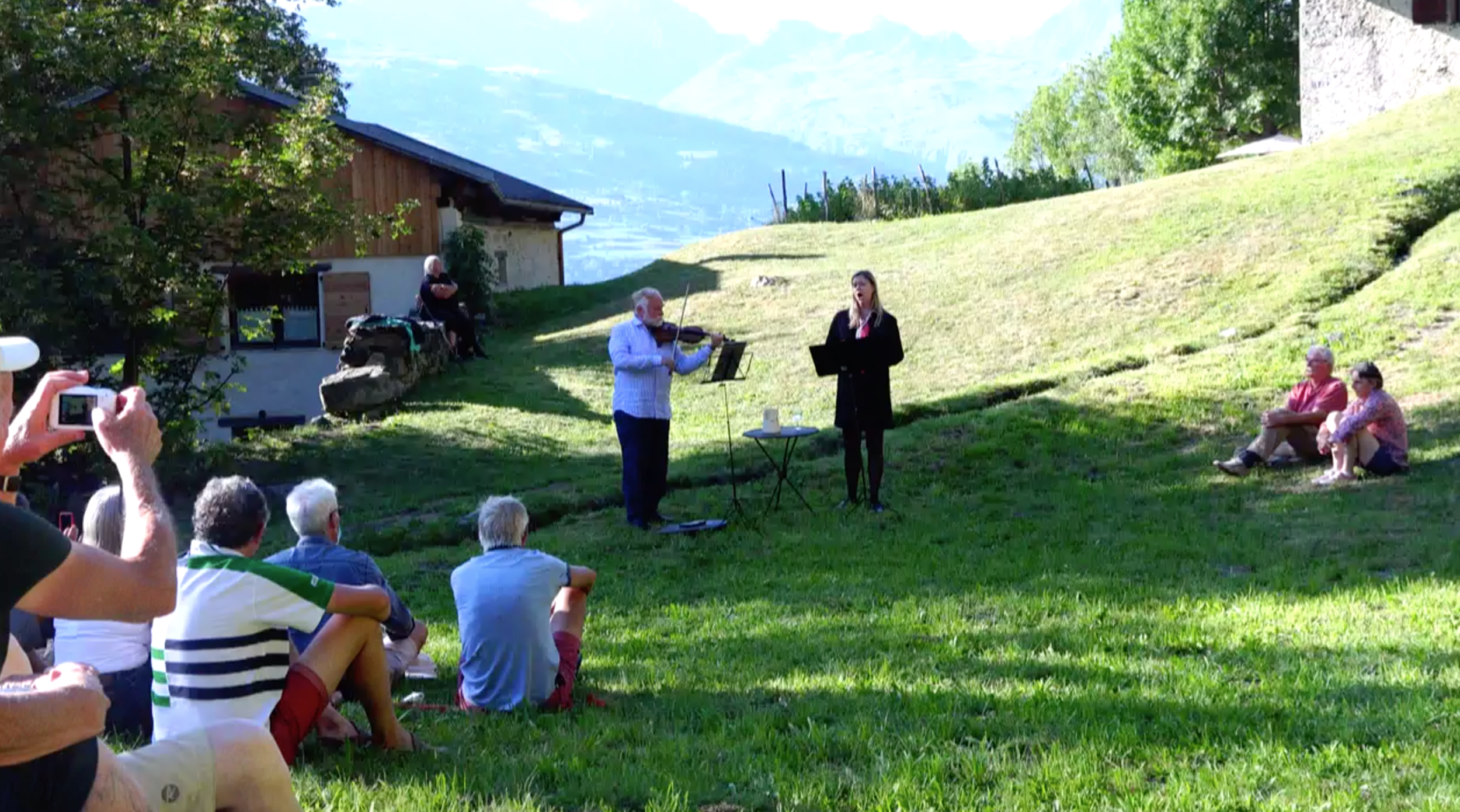 À la cime des cordes, Les Côtes, Peisey-Nancroix