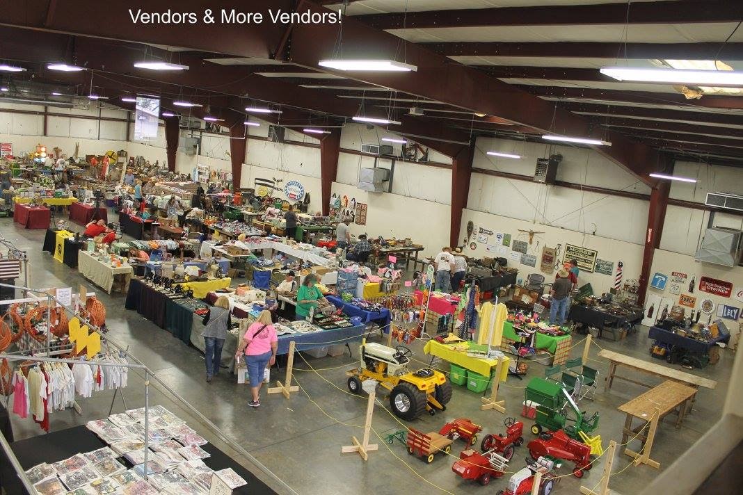 Tri-State Antique Power Association shows have over 100 vendors.