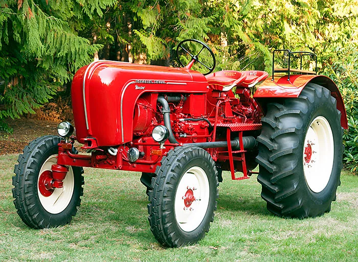 Trust me this guy knows about vintage tractors!