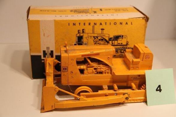 This is one of the construction toys that will be auctioned along with trucks from the Loudenslager Trust Farm Toy Auction.