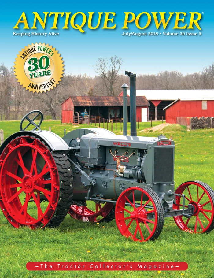 JULY/AUGUST 2018 ANTIQUE POWER COVER