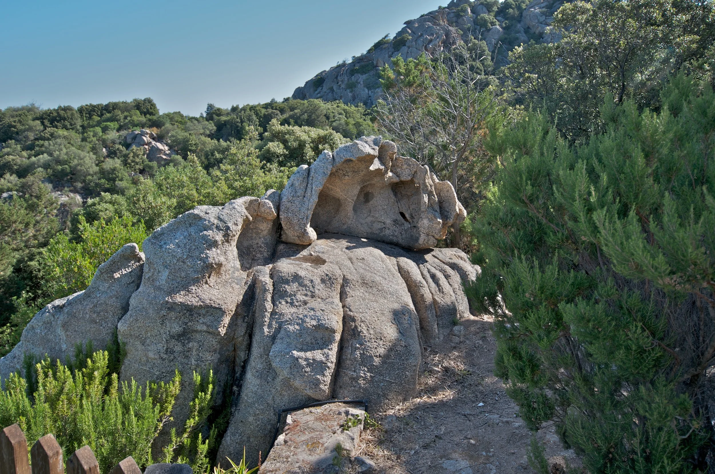 Bizarre rock formations