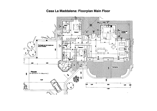 Floorplan Casa La Maddalena