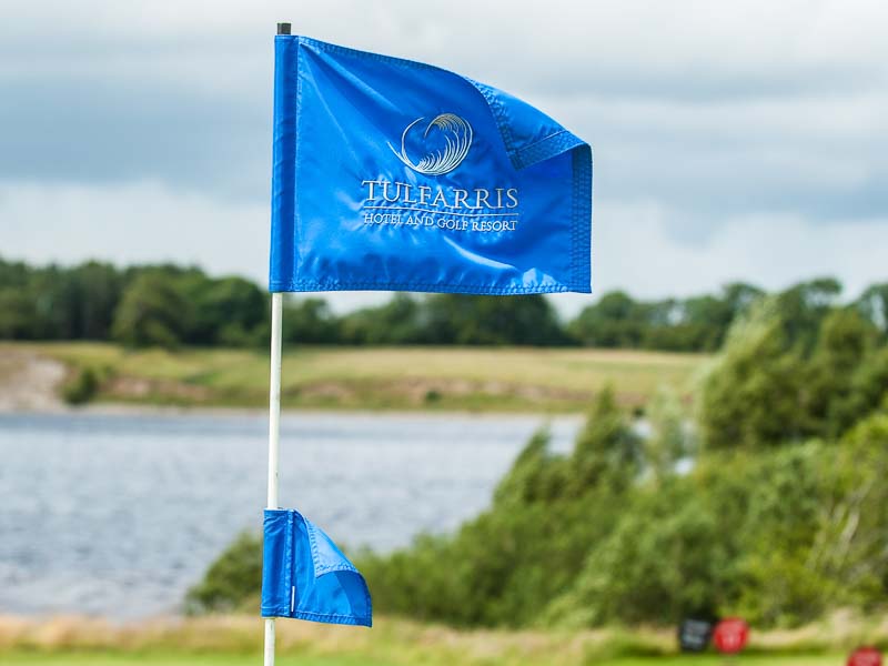 Tulfarris Hotel and Golf Resort Flag on golf course.jpg