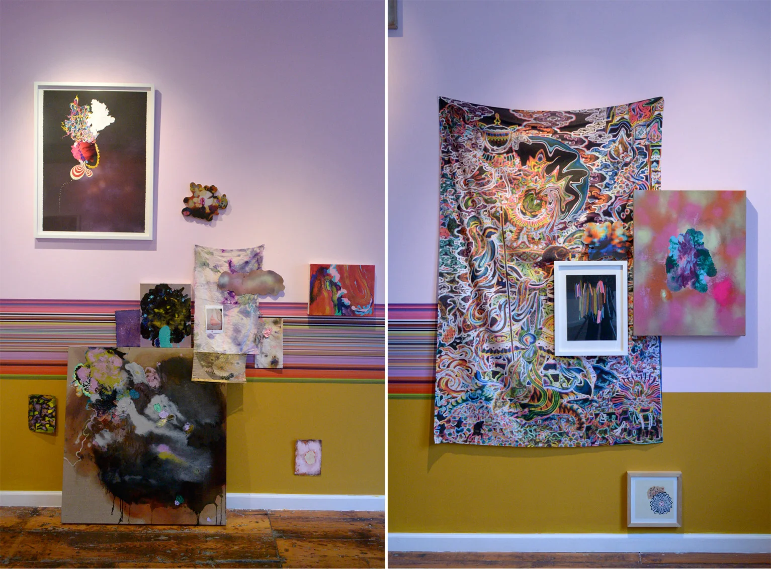 installation View at Pentimenti Gallery, Philadelphia, PA 2015, details