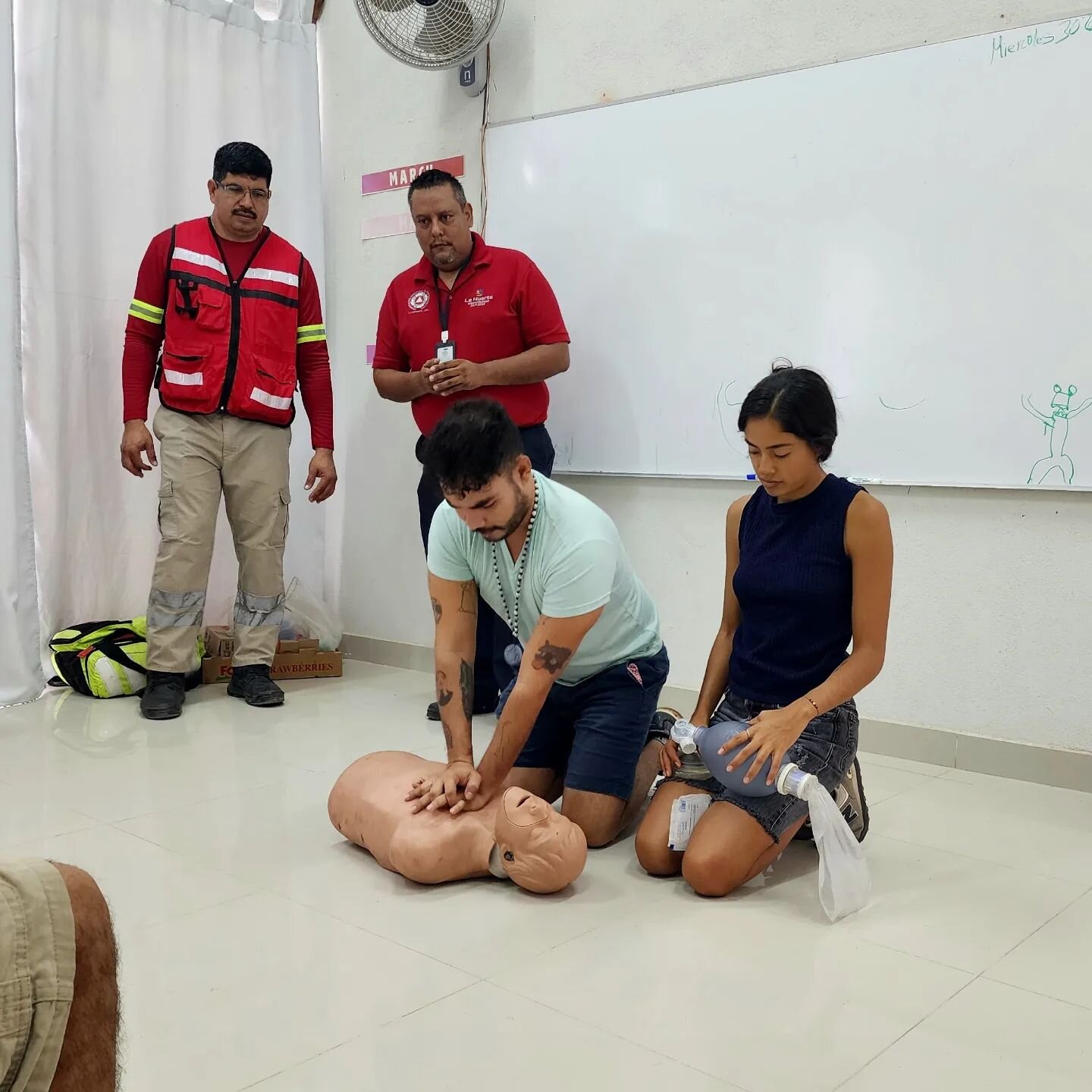 Working with children we have to be prepared for any situation 🤕 Thank you Armando, our field operator, for organizing the certification of the careyes foundation team and teachers of the community! 🥳🥳
-
#careyesfoundation #careyes #jalisco #prime