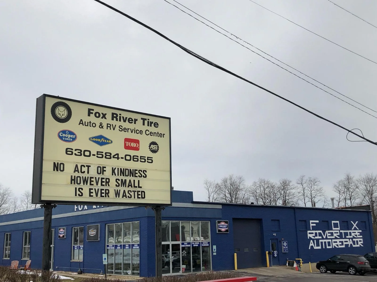 Just one example of the wonderful participation of our local businesses in Random Acts of Kindness Week 2019!! Thanks!