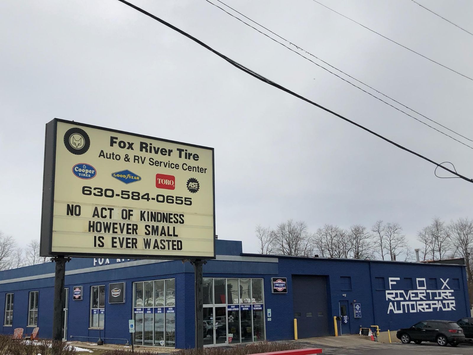 Just one example of the wonderful participation of our local businesses in Random Acts of Kindness Week 2019!! Thanks!