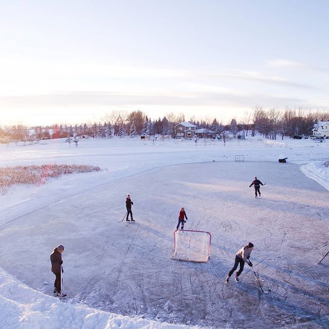 Outdoor ice skating - on ponds and man-made rinks - is a way of life in Canada. Recent warm winters have raised concerns about the future of reliable freezing temperatures in many parts of the US and Canada that have enjoyed outdoor skating in the wi