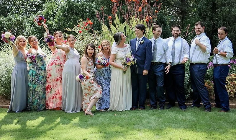 "Synett and her assistant truly felt like family and we were so lucky to have their positive and calming energy day of. All of this doesn't even account for the fabulous job Syncere Beauty did on our hair and makeup. It was perfect."