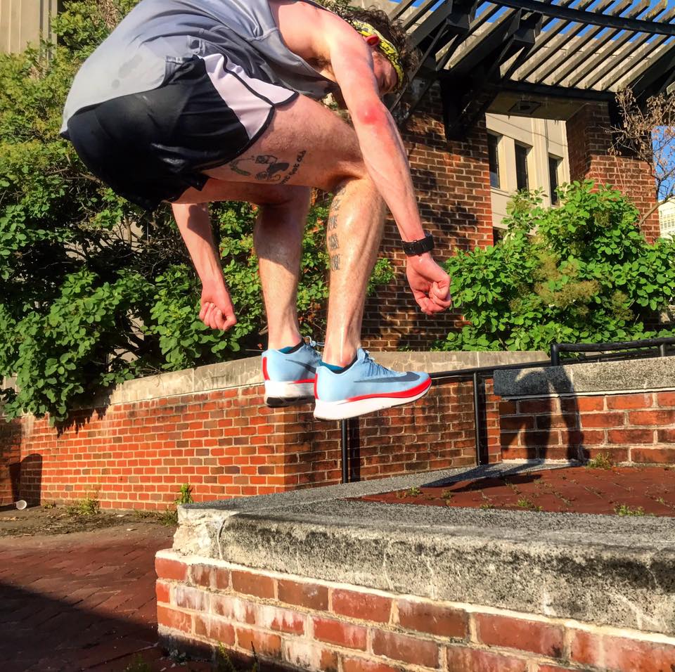 Zoom Fly-ing through cross training at a November Project Philadelphia workout