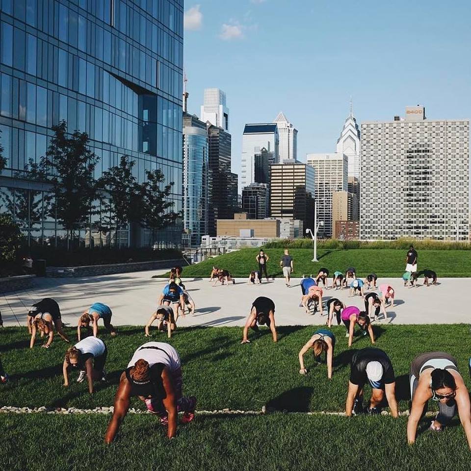 West Philly Workout Series with our friends at honeygrow