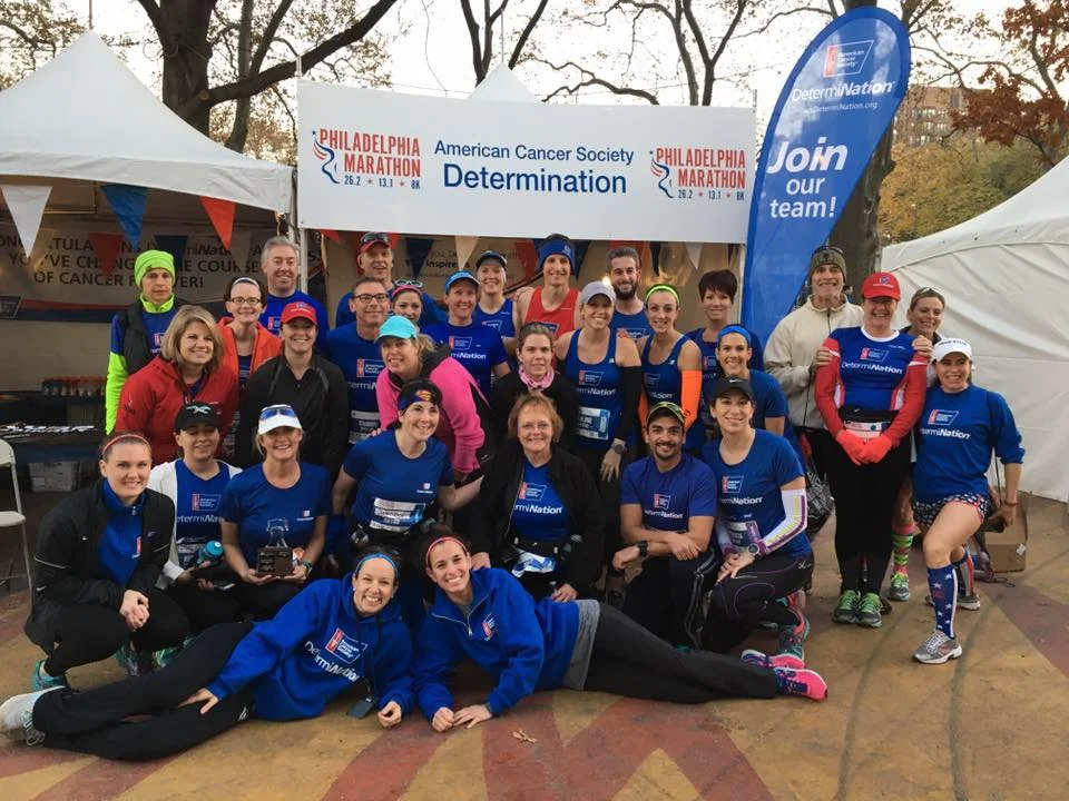 Photo via Team DetermiNation - at the 2016 Philadelphia Marathon & Half Marathon