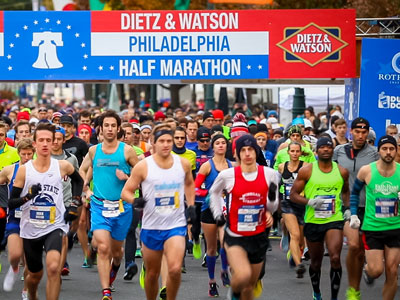 Photo via Philadelphia Marathon