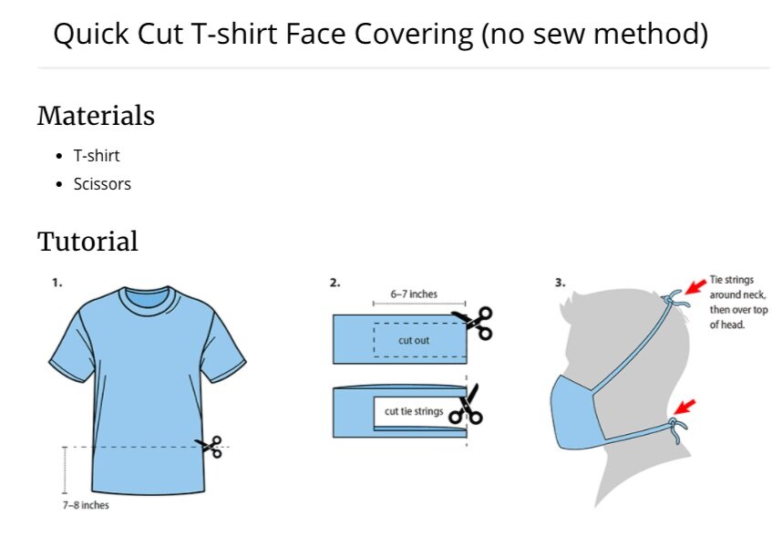 How To Make a Face Mask with a Race Tshirt — Philadelphia Runner