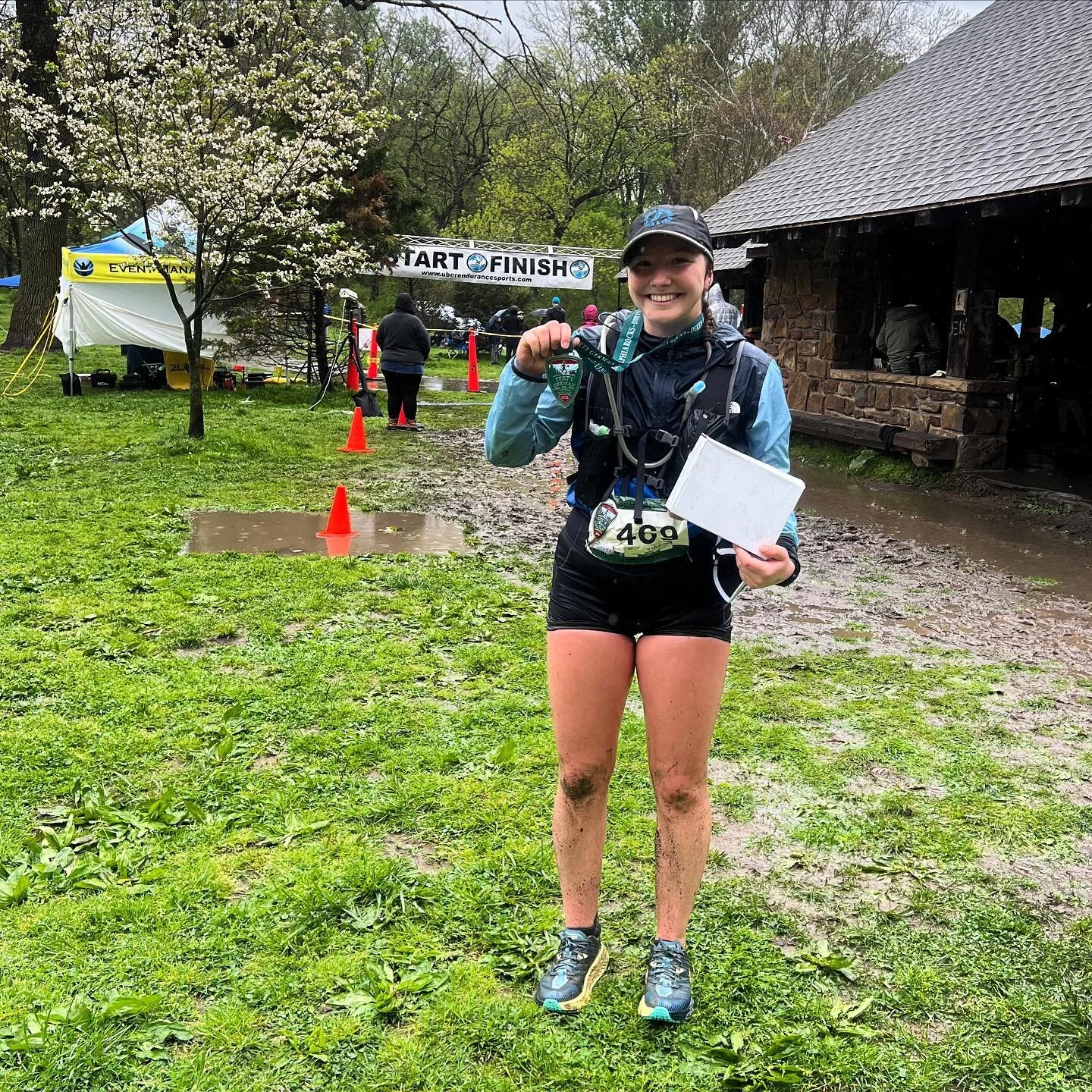 Congratulations everyone who raced today and special shout-out to @emma.padner!! Taking home a cuckoo clock by placing in her age group on a tough day in Pennypack 🏅way to go!!
