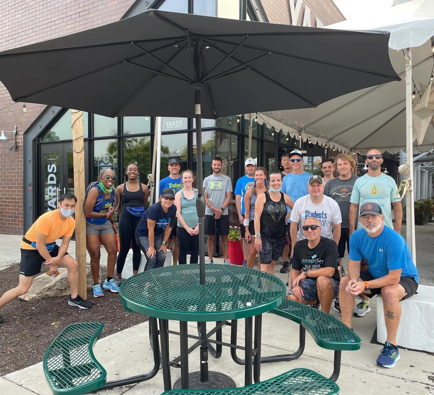 Who will we see tonight at the @yardsbrew bridge run with @phillyrunfest and @philadelphiadistancerun?

Meet in front of Yards at 6pm. All are welcome!