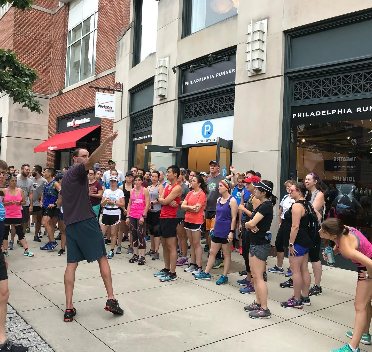 Run with us! Join us tonight at 6pm in University City. All are welcome!