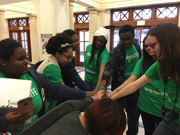 MoneyLYFE celebrates a great event at Lindblom Math and Science Academy, Chicago.