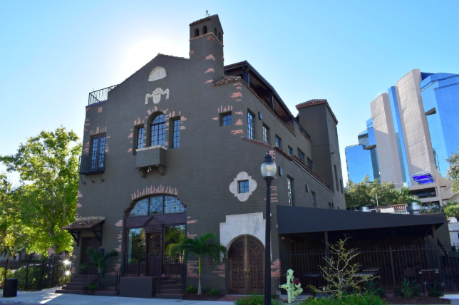 The historic downtown building used to house The Sarasota Times.