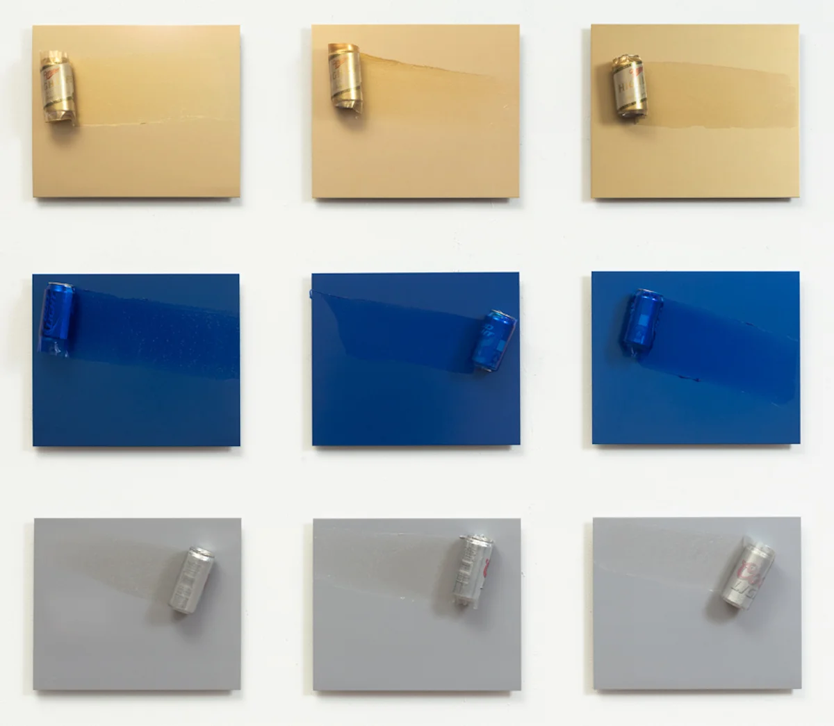 Gold, Blue and Silver