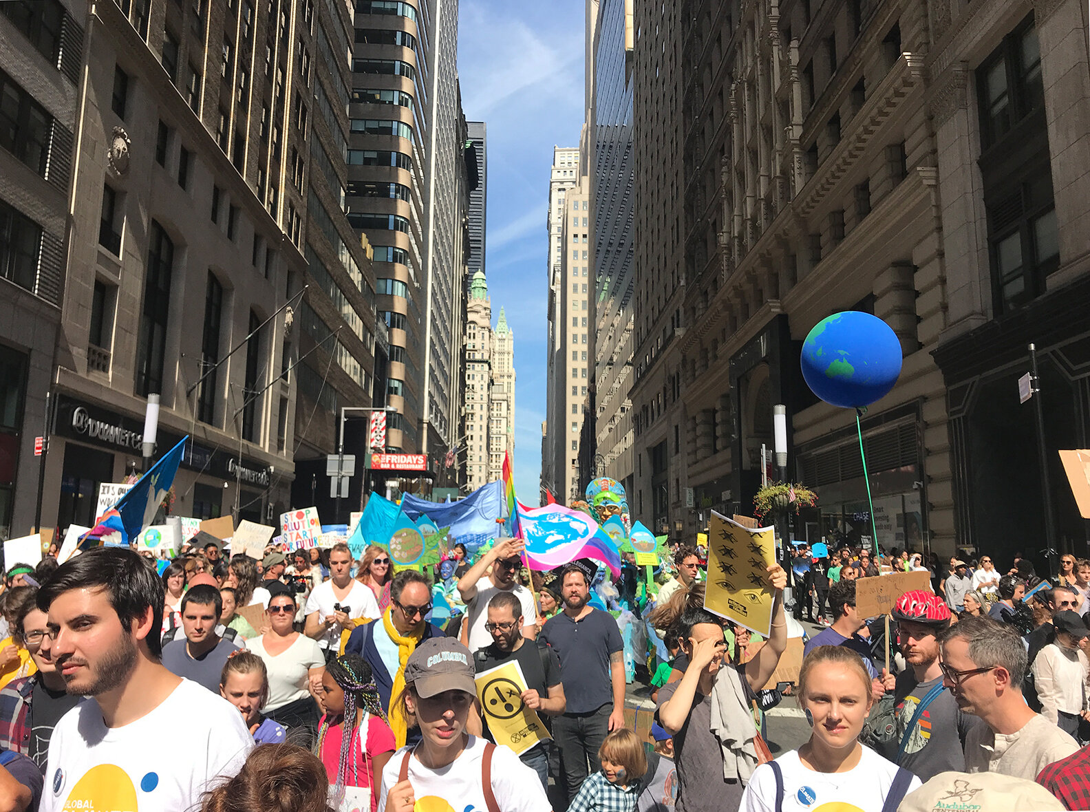  We flooded the streets of New York City. Over 250,000 people joined the Climate Strike in NYC on September 20th, 2019. 