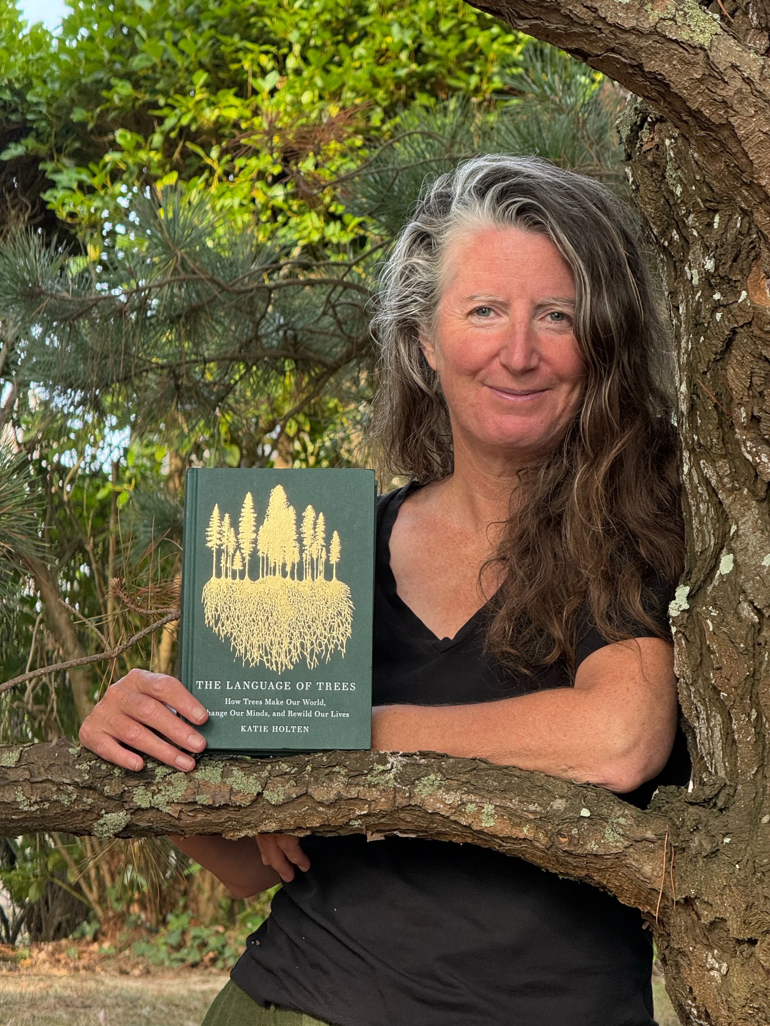 This day next week is pub day! On Tuesday, September 22nd a new special edition of THE LANGUAGE OF TREES will be published by @tin_house @zandoprojects. It&rsquo;s also my birthday, so yes there will be bubbles! 🥳

Please join us to celebrate the ev
