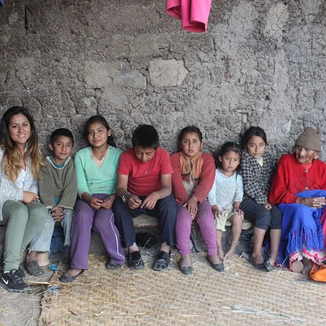 This is the third year that Tatiana visited the children's homes. Every child in this household received school supplies and personal hygiene items. Three of them received uniforms and two of them are going to the field trip today.