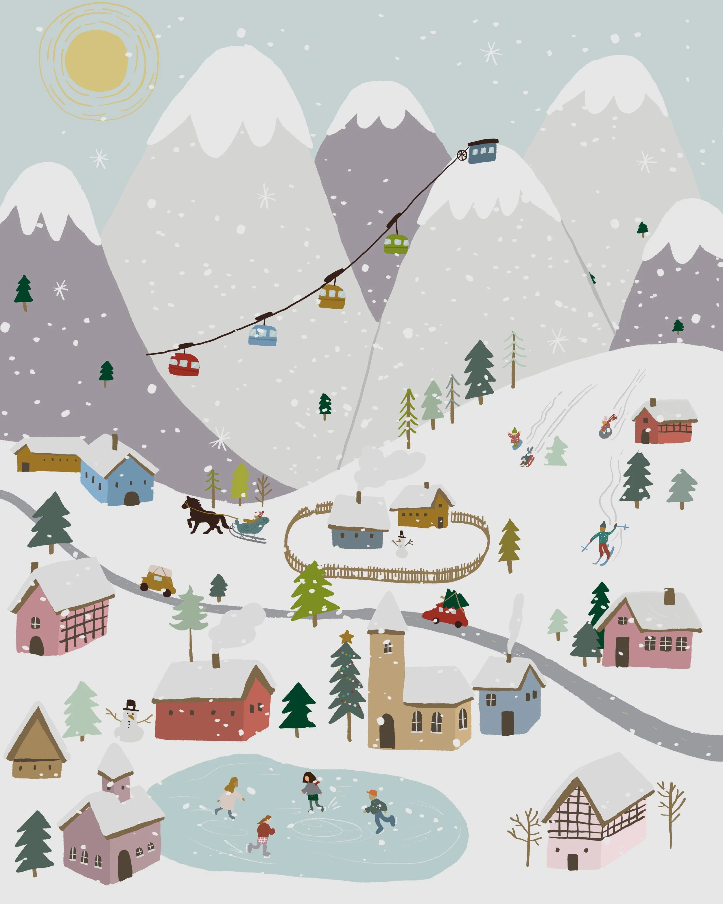 H1718A 20X24 XMAS TOWN.JPG