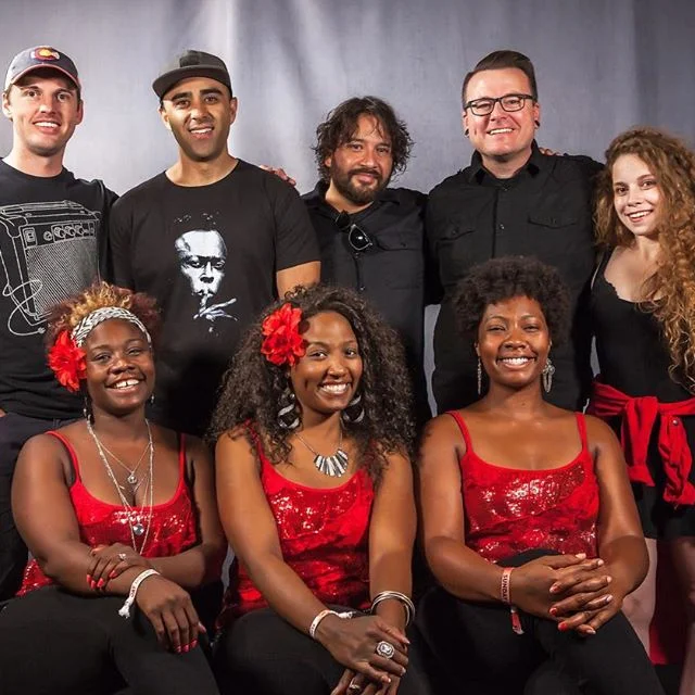 Backstage at the Vail Dance Festival, the women behind the rich layers of vocal and orchestral tapestries found on NOENEMIES train their voices on current controversies.