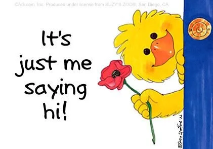 Just say, "Hello"! 