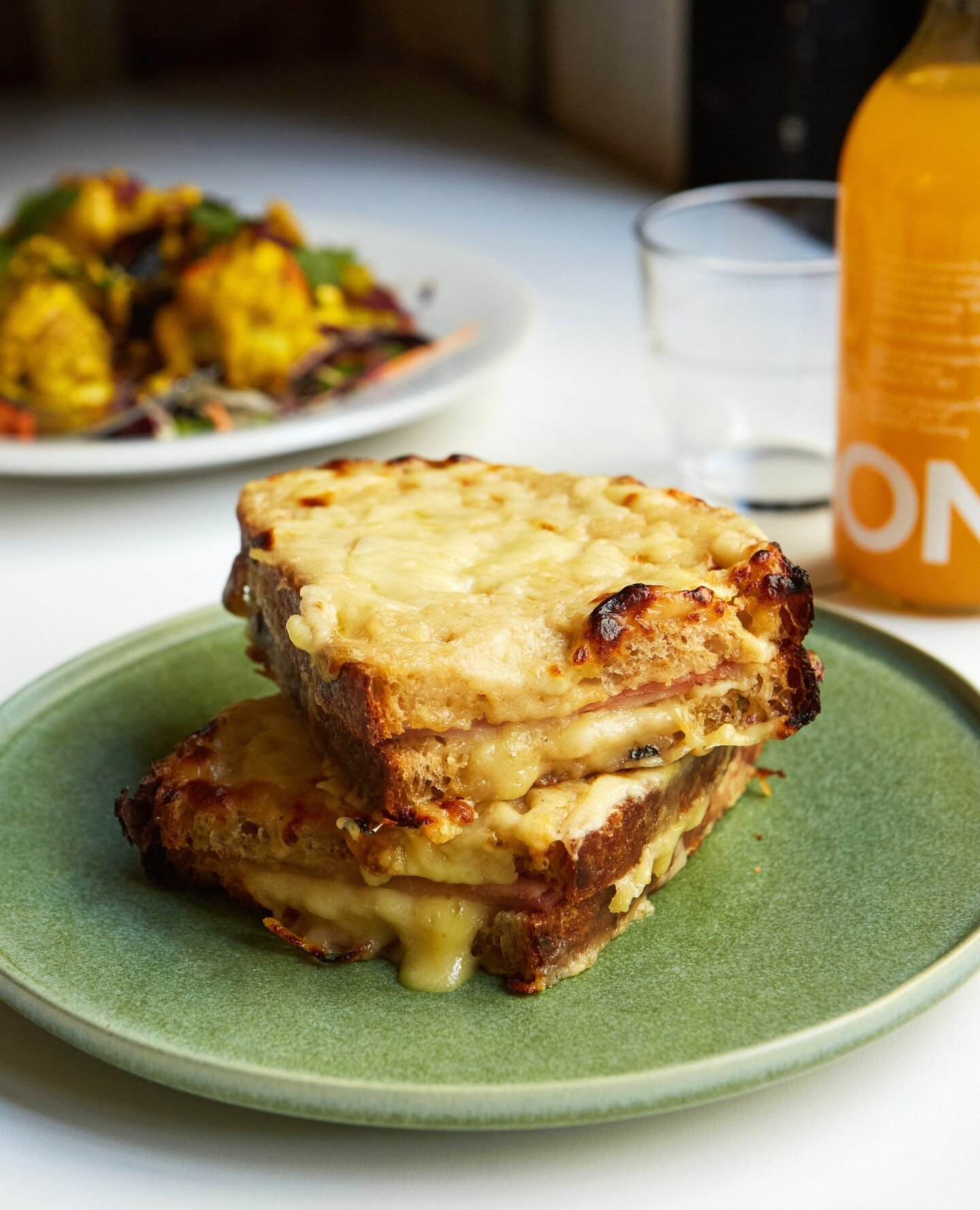 Cheesy alright.⁠
⁠
Our croque monsieur is quite frankly the stuff of dreams 😍  and makes the perfect snack (can we call this a snack?) if you're out today picking blooms from #columbiaroadflowermarket⁠
⁠
Find us a stones throw at 53 Old Bethnal Gree