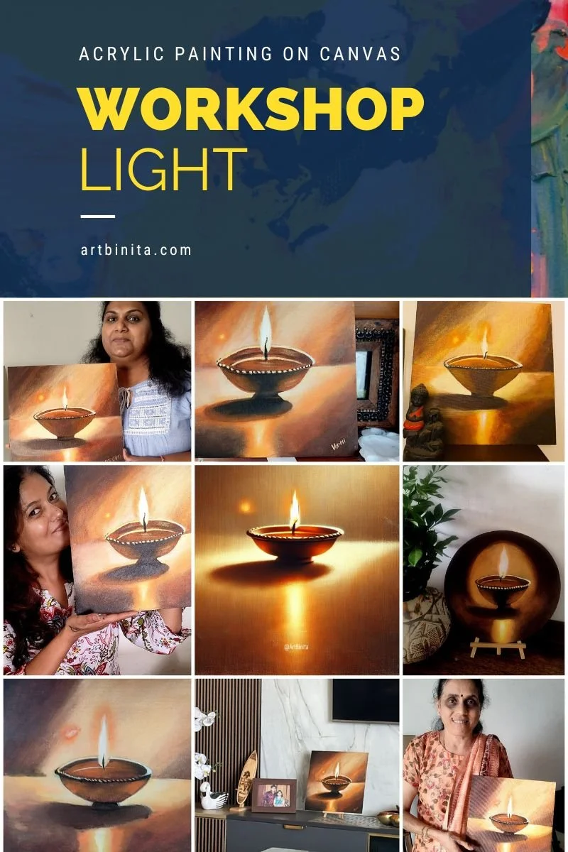 LIGHT, Acrylic Painting Workshop