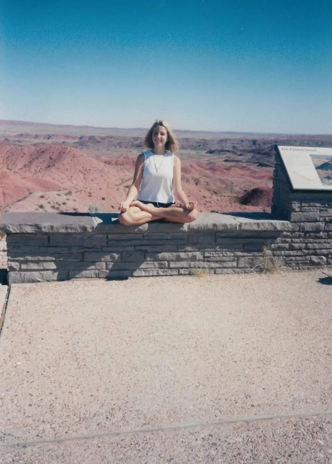 Found about three dozen variations on this theme. Sister in Deserts: a photo series.