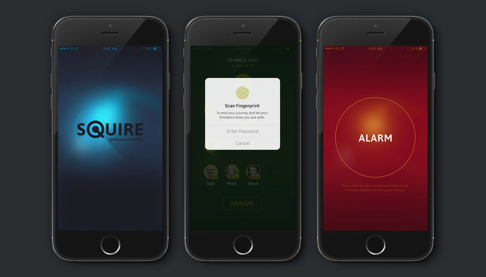 Squire iOS Mobile App UX/UI Design - Other