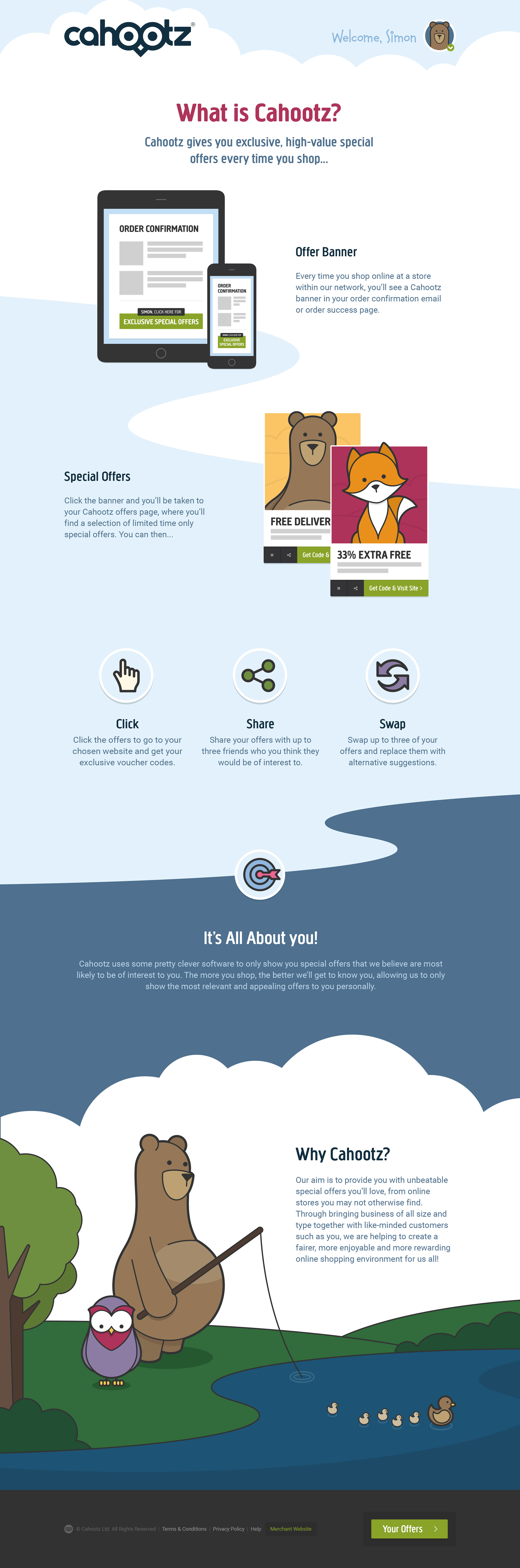 Cahootz Website Design - What is Cahootz?