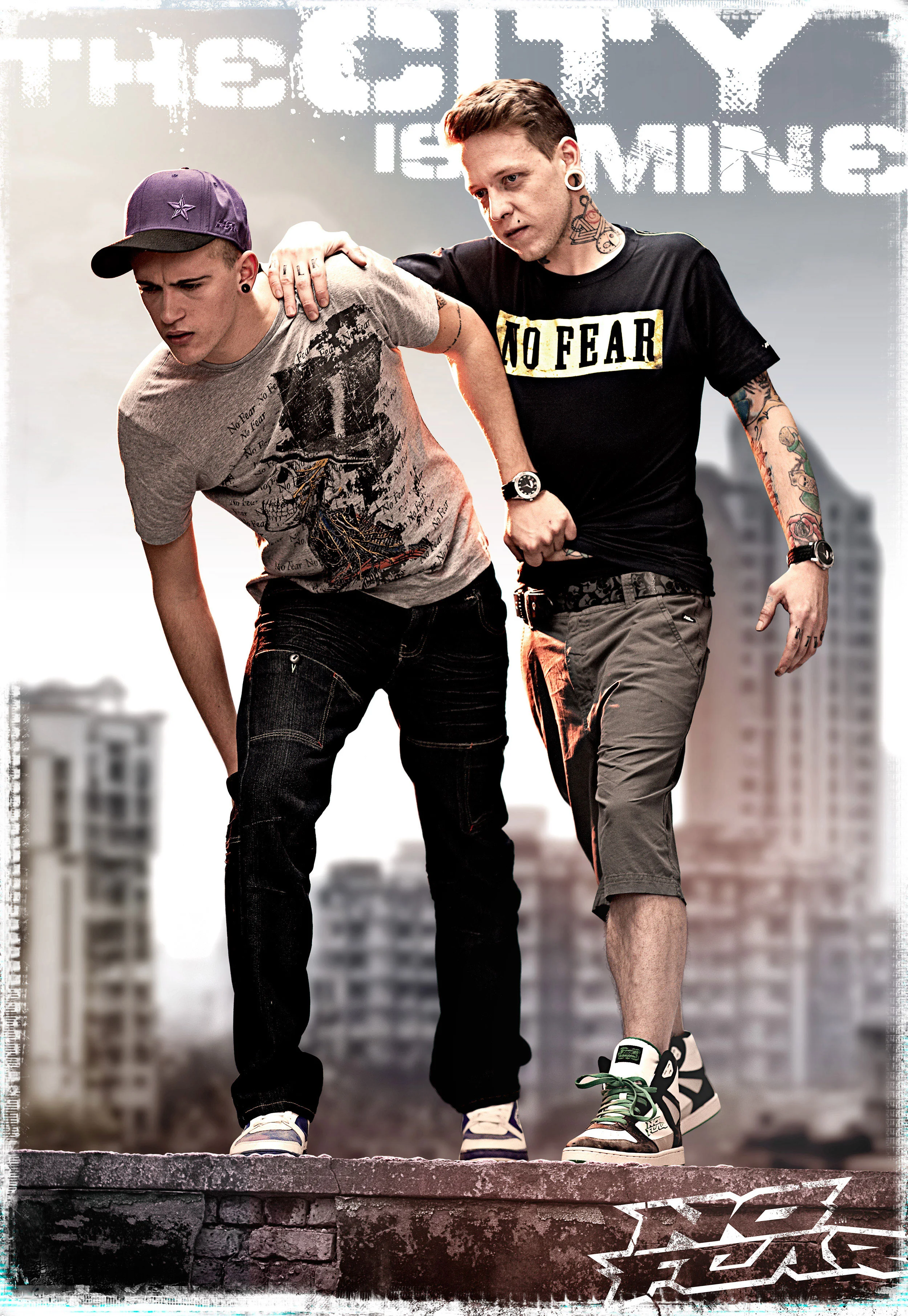 No Fear Rooftops Advertising 1