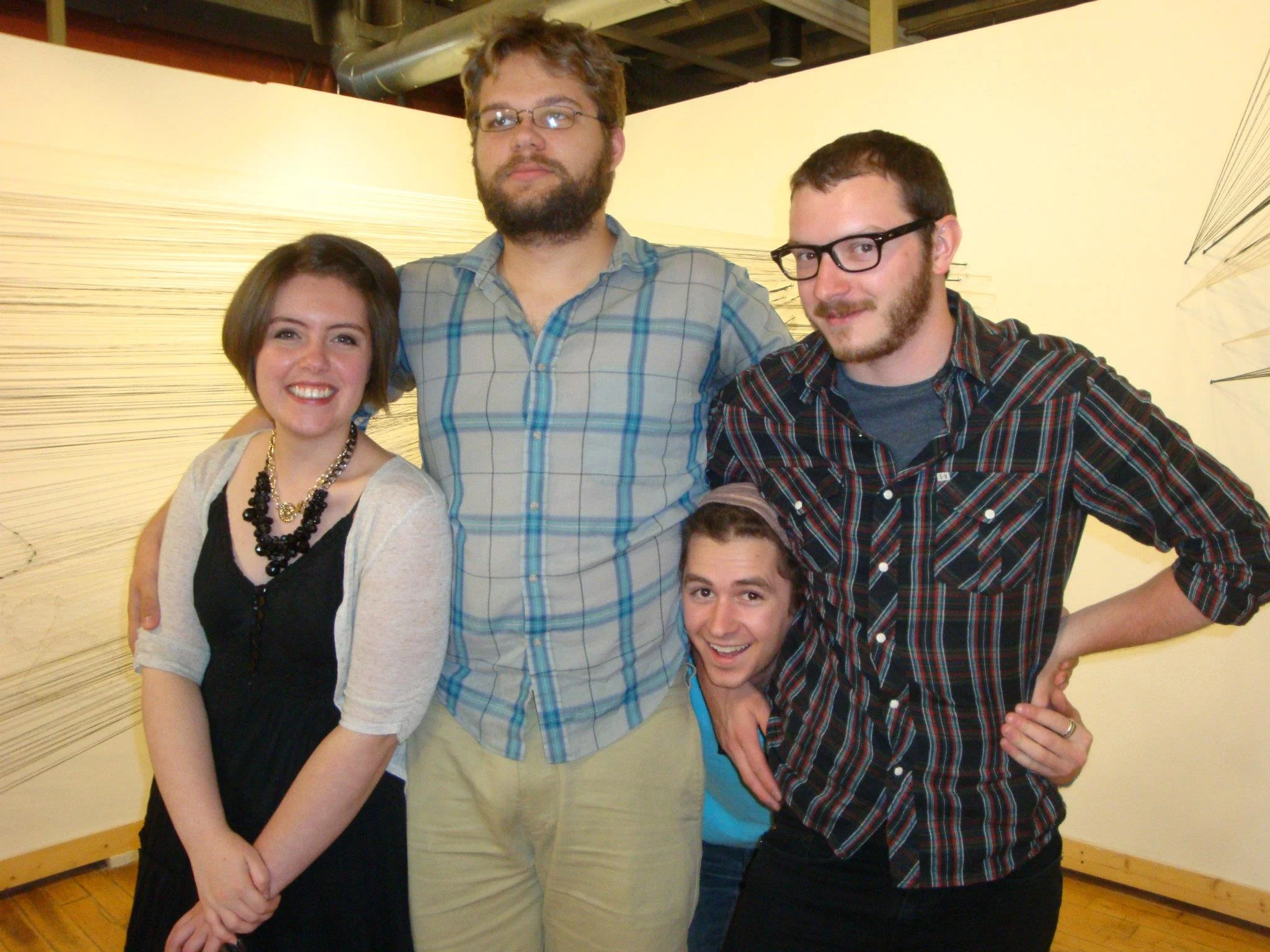 Look at these wonderful goofballs. So young.