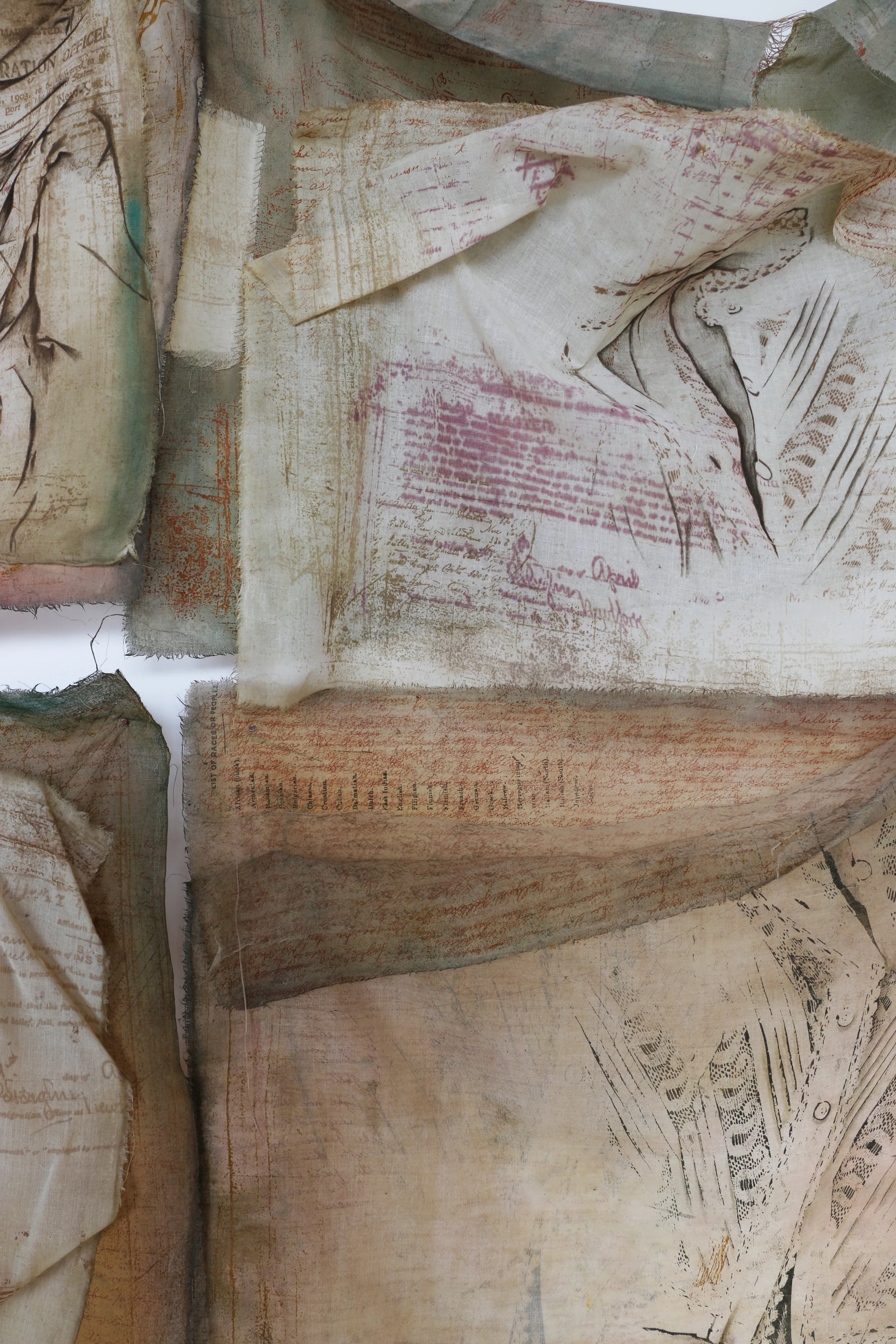 Manifesto DETAIL “I work the cloth until it bears the humanness; it must breath the hand of the maker.” –Susan Lordi Marker