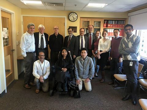Left to Right Front: Ashok Khatri MS, Neena.; Hiroshi Noda DVM.: Rear: Marc Wein MD PhD, John Potts MD, Tom Gardella PhD, Hank Kronenberg MD, Roland Baron DDS PhD, Michael Mannstadt MD, Debbie Mitchel MD, Fatemeh Mirzamohammadi MD, Jun Guo MD PhD, a fellow from nephrology, to be identified later. )