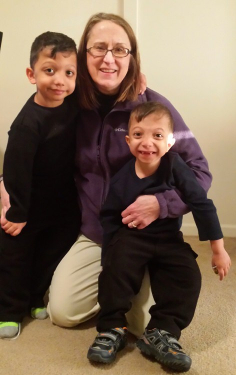 Arshaan, Jahan, and Ms. Penni.