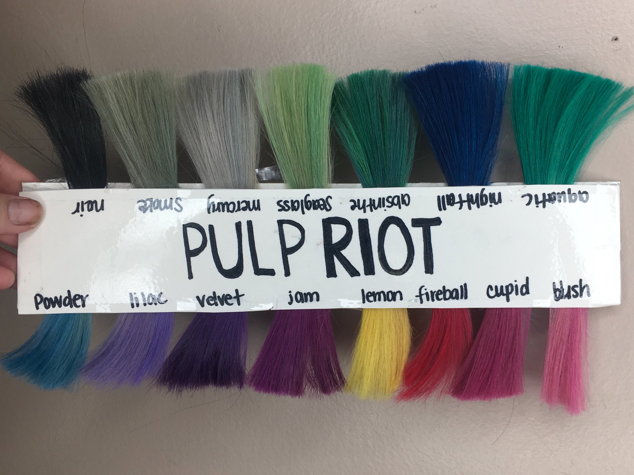 pulp riot blue hair