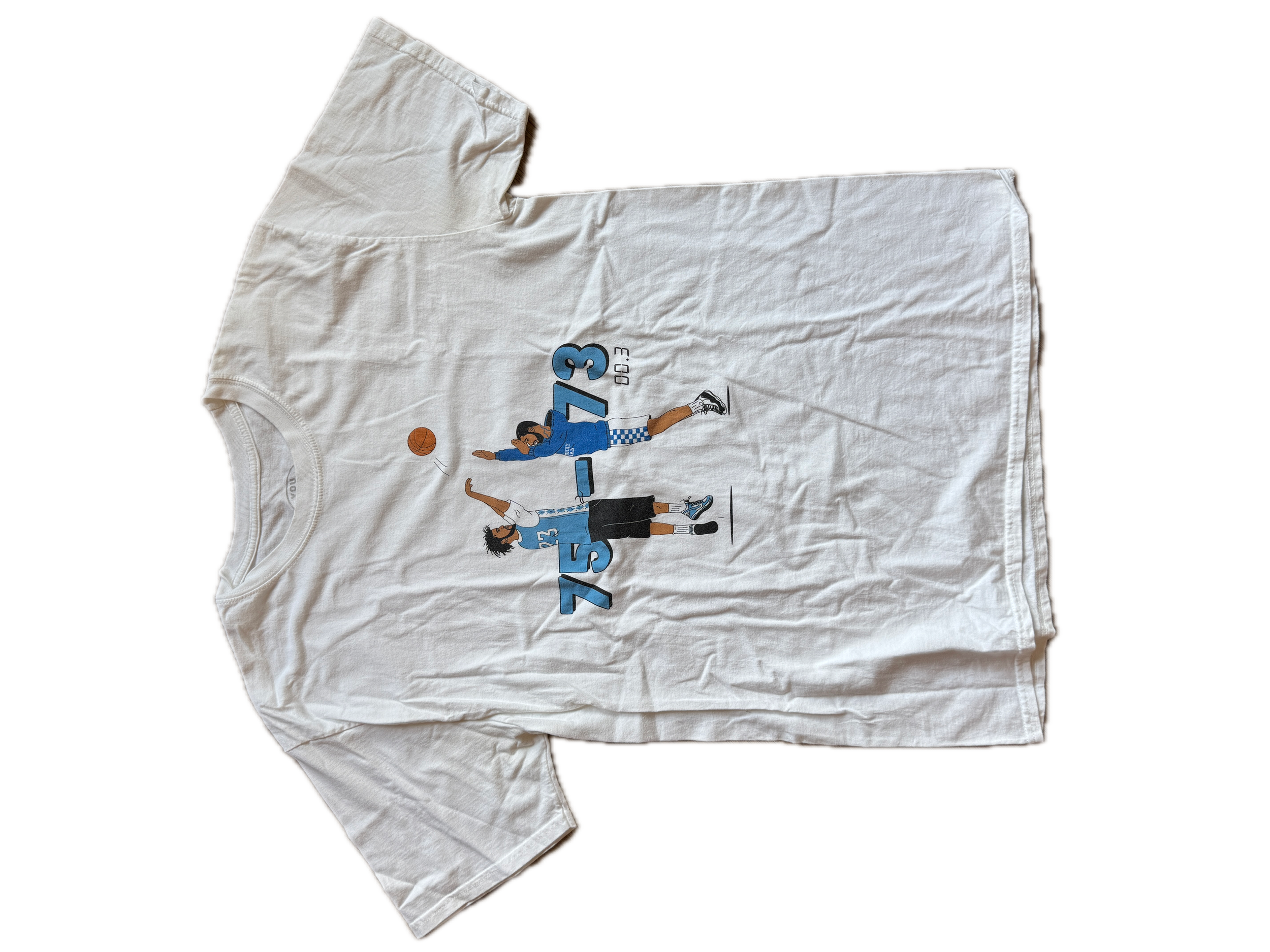 White UNC Kentucky Chapel Thrill UNC T-Shirt