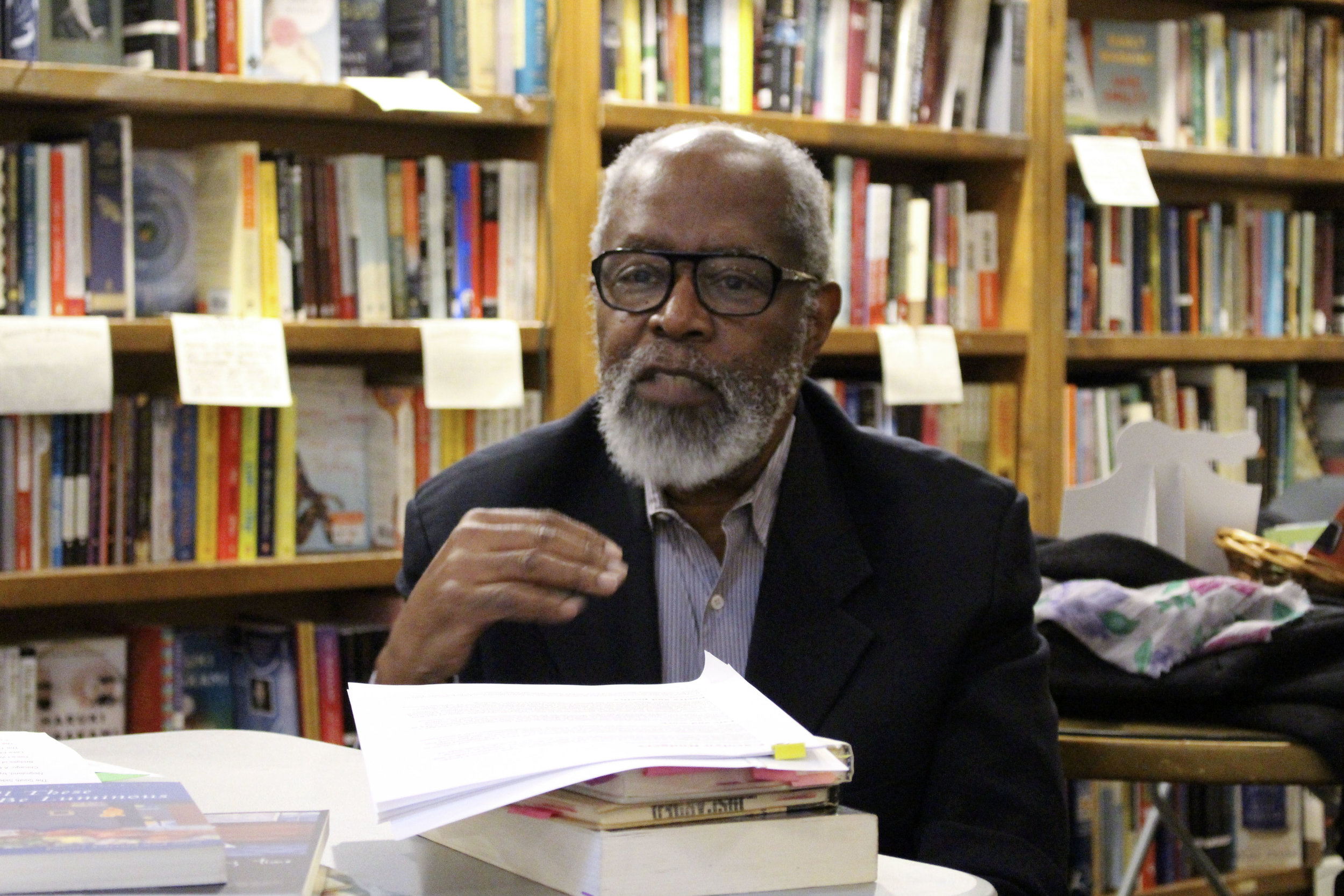 Poet Ed Roberson discusses the Chicago canon.