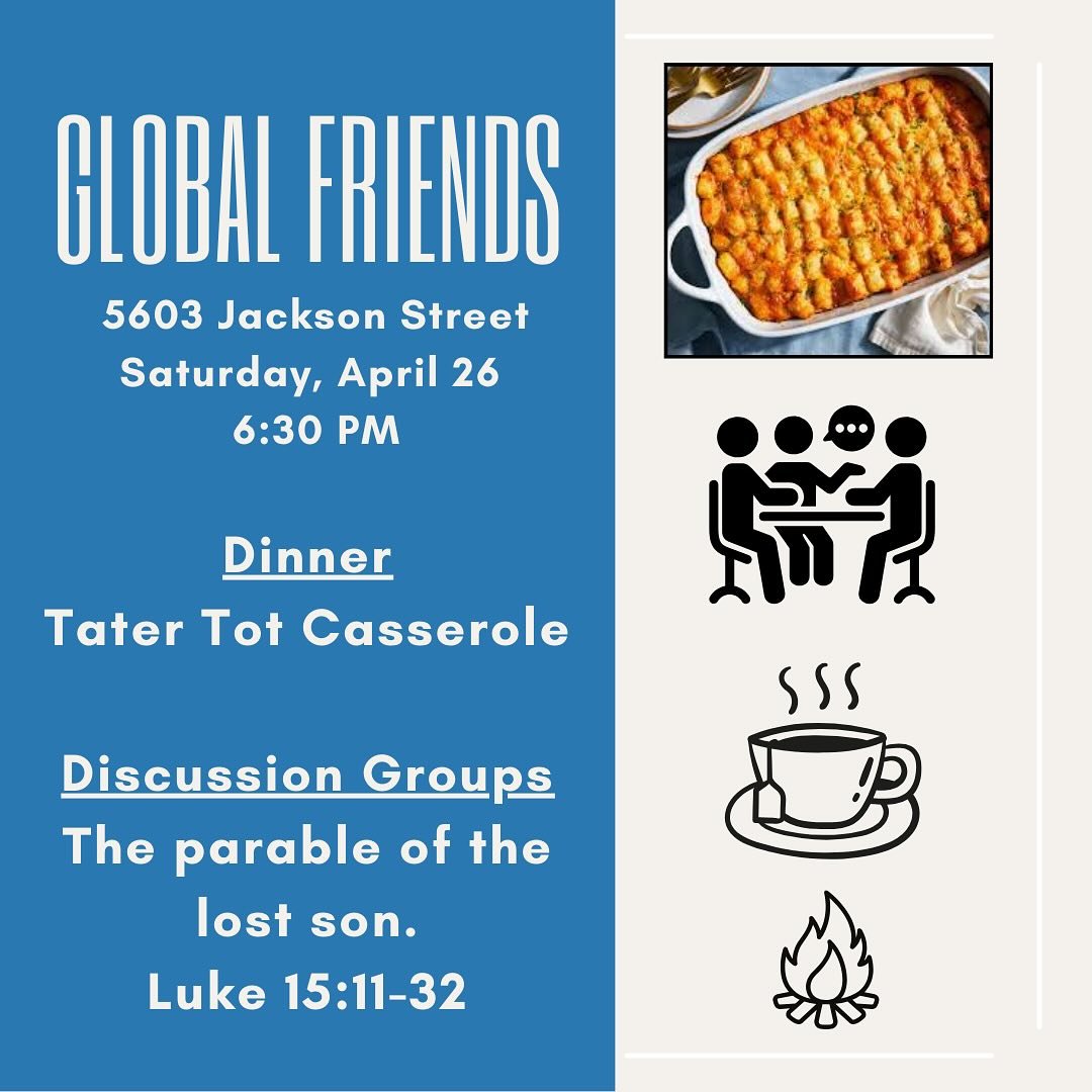Last home group of the semester at Nathan&rsquo;s is this Saturday! Join us for dinner, friends, fun, and discussion! 🥘🗣️🥳🔥