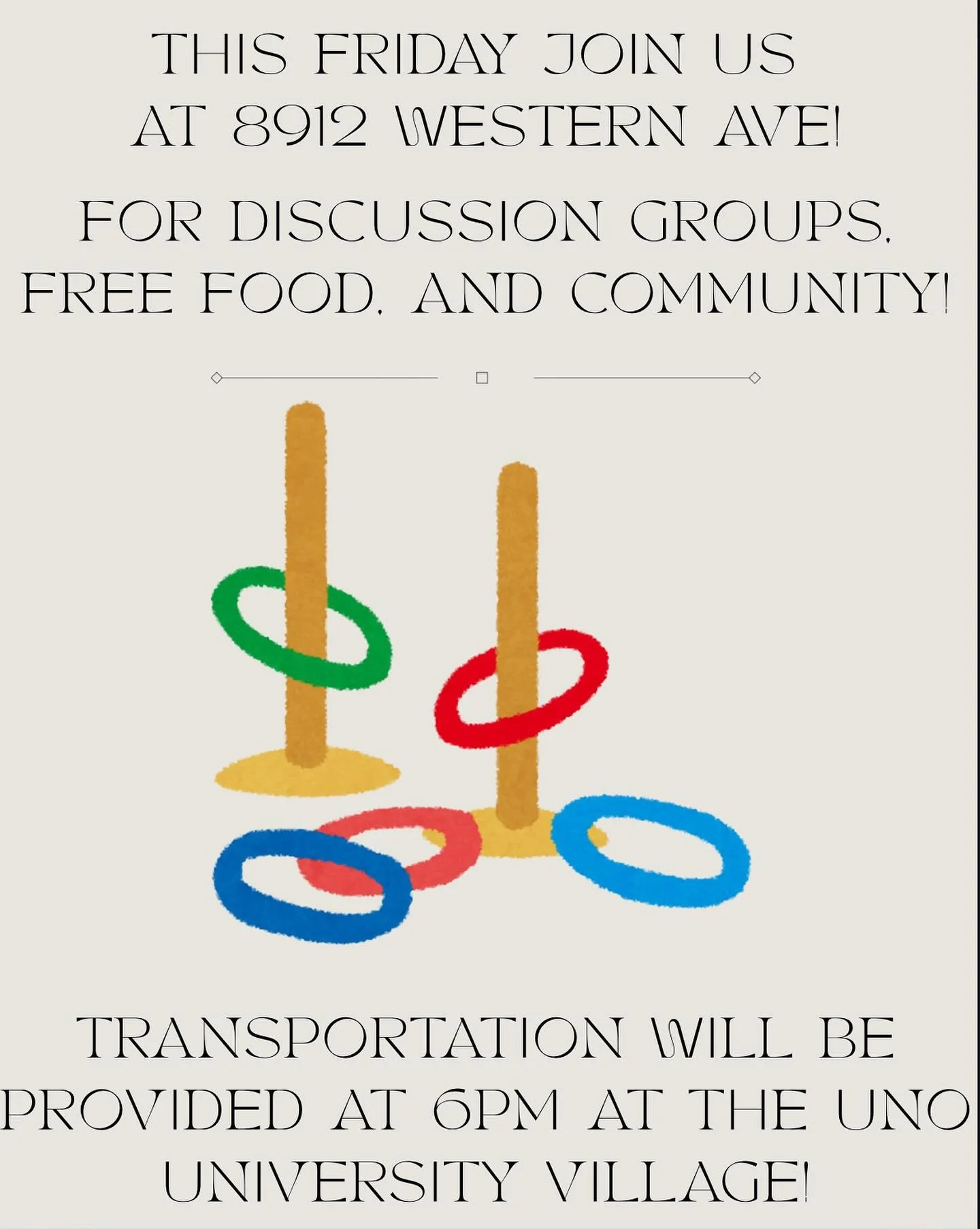 Come join us this Friday!! There will be a bike provided to the person who brings the most friends!