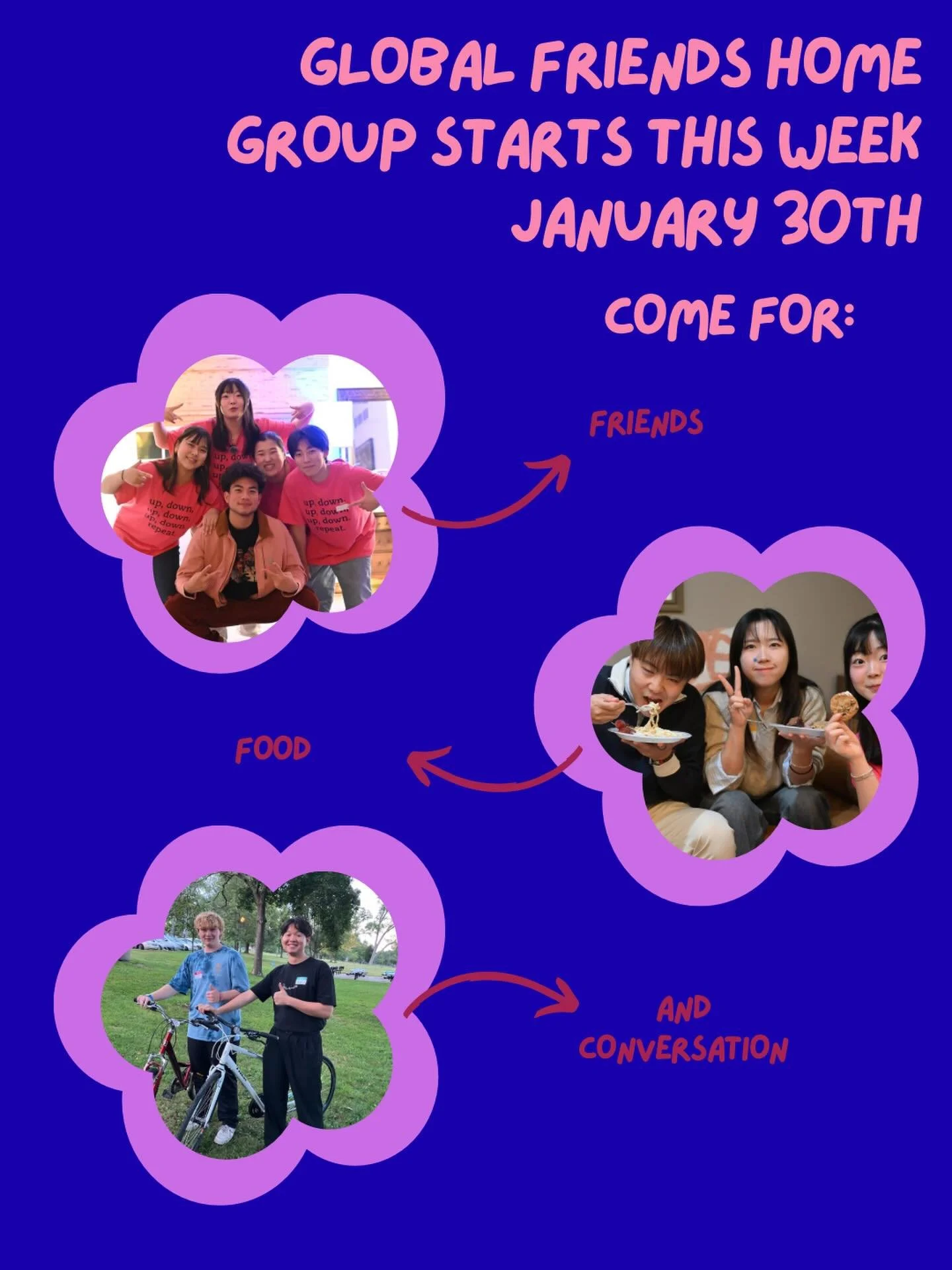 You saw that right since the weather is nicer we can officially start Friday home group!! Starts at 6:30 don&rsquo;t miss it!!!