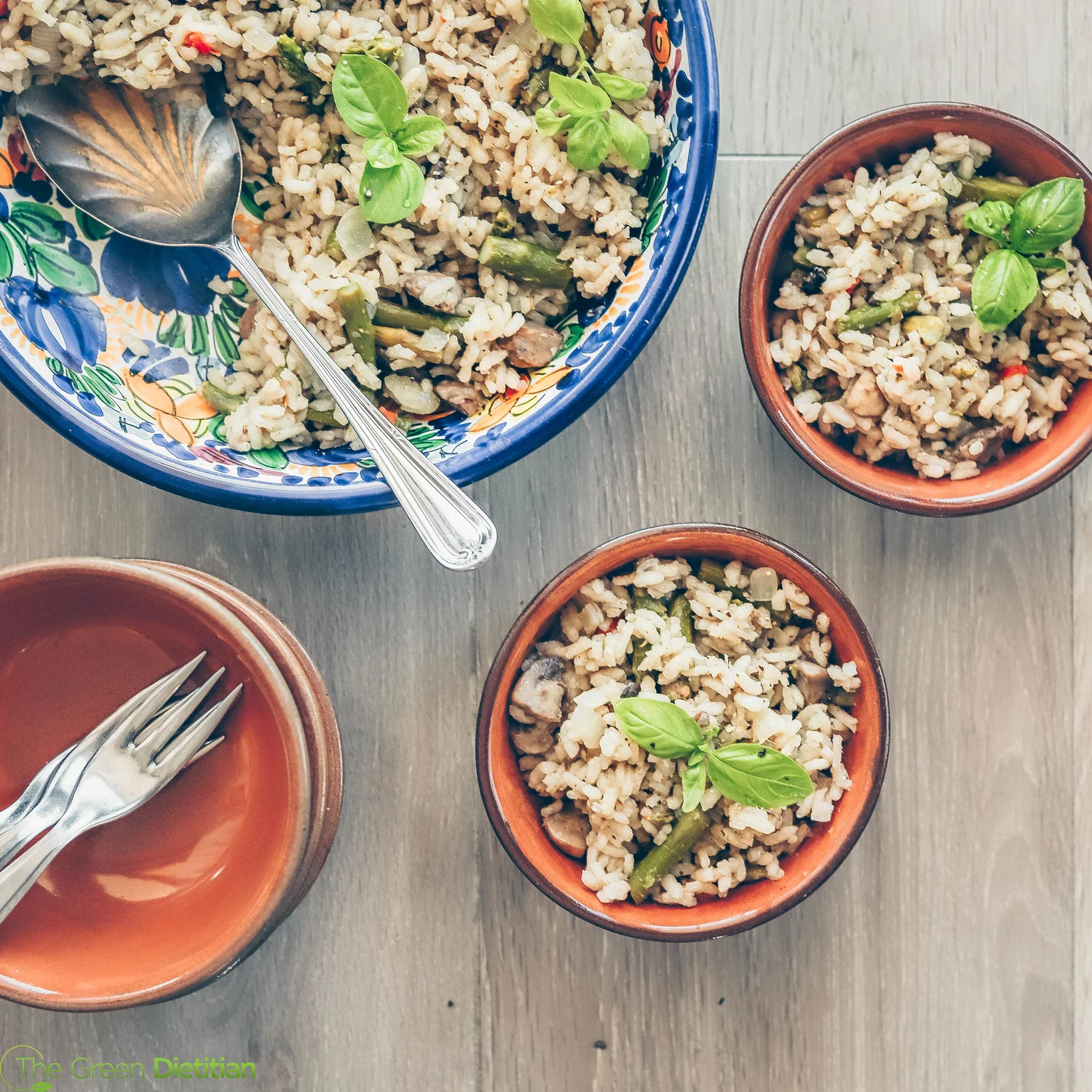 Creamy Dairy-free Risotto — The Green Dietitian
